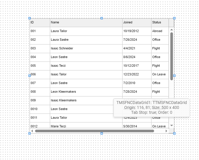 TMS Software Delphi  Components 