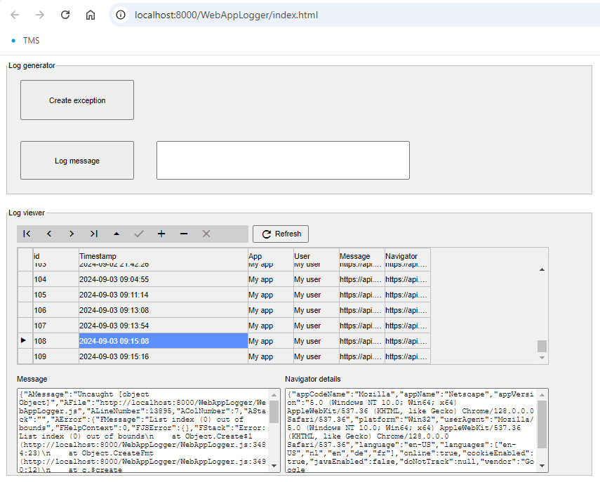 TMS Software Delphi  Components 