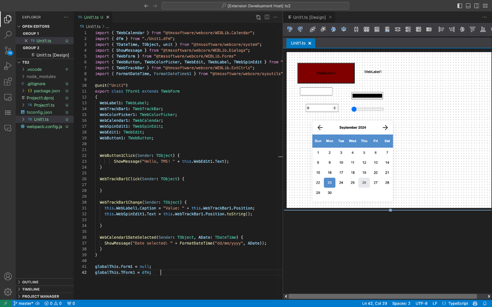 TMS Software Delphi  Components 