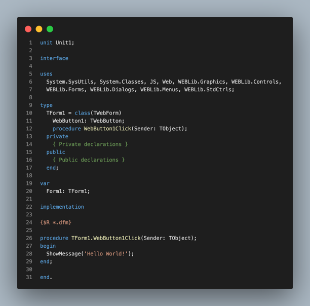 TMS Software Delphi  Components 