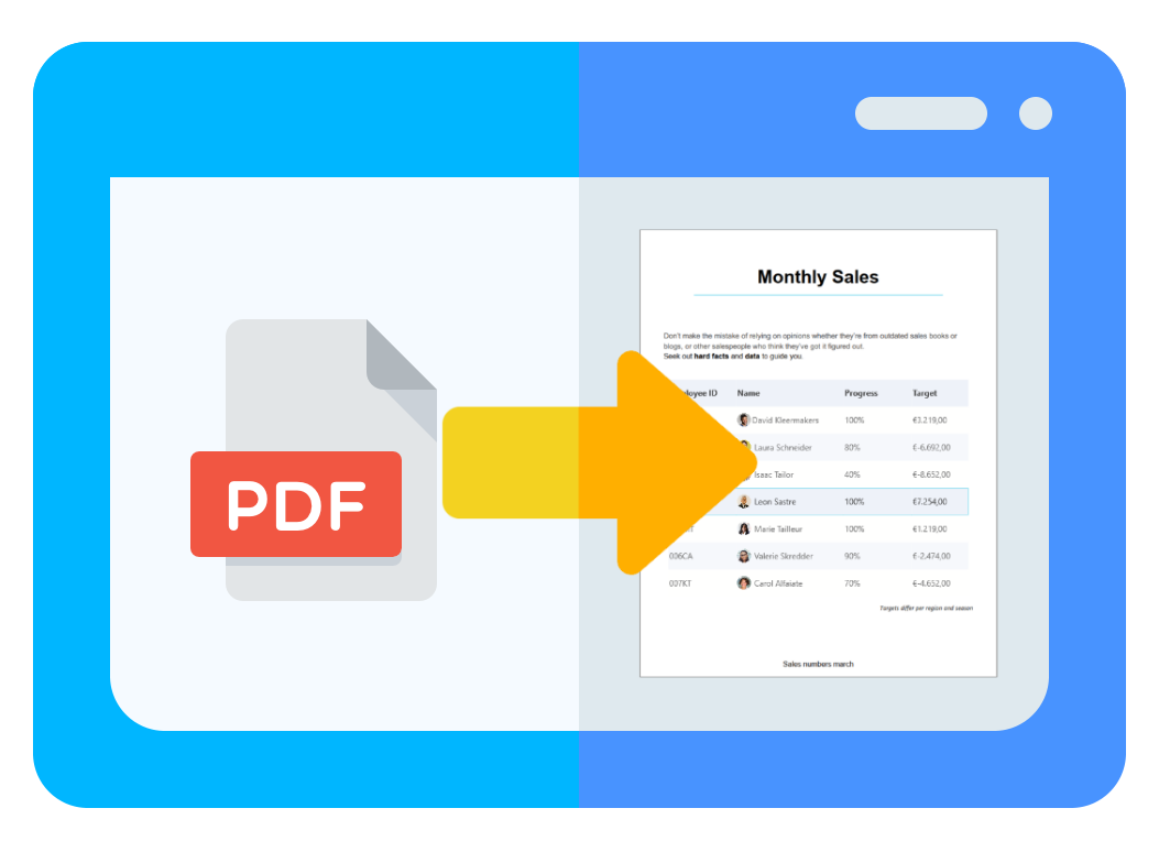 Create rich PDF documents from scratch or export existing components such as the <a href='https://www.tmssoftware.com/site/tmsfncuipack.asp'>TTMSFNCGrid</a> and <a href='https://www.tmssoftware.com/site/tmsfncuipack.asp'>TTMSFNCPlanner</a> (available in <a href='https://www.tmssoftware.com/site/tmsfncuipack.asp'>TMS FNC UI Pack</a>)
